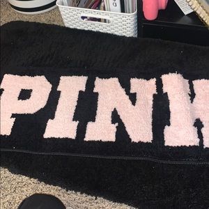 Tiny pink rug